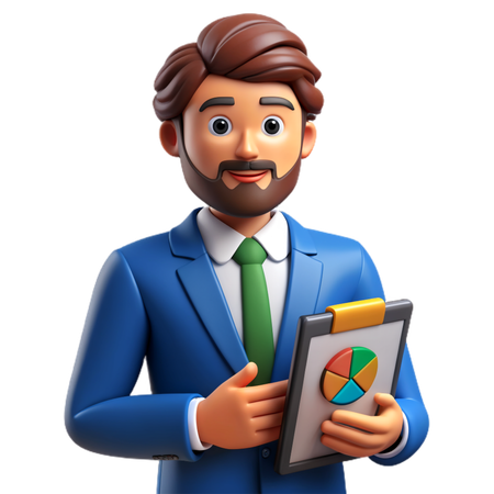 Project manager  3D Icon