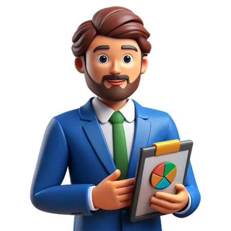 Project manager  3D Icon
