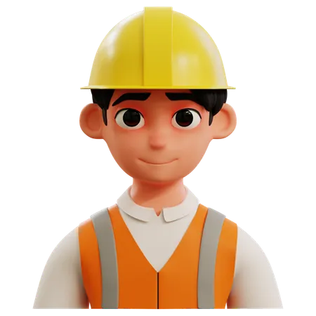 3 D Avatar Project Manager 3D Icon