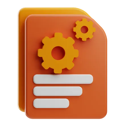 Project Office  3D Icon