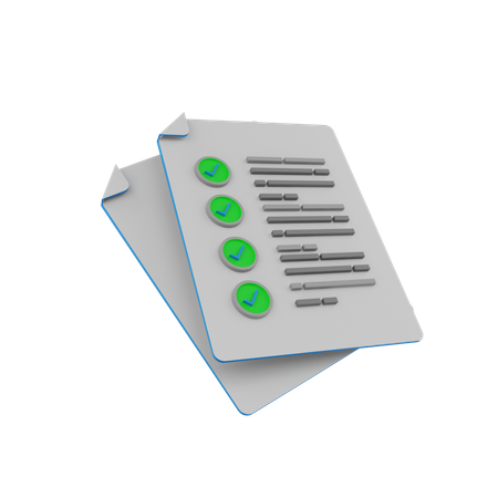Project Papers  3D Icon