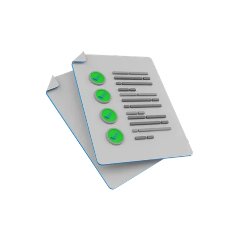 Project Papers  3D Icon