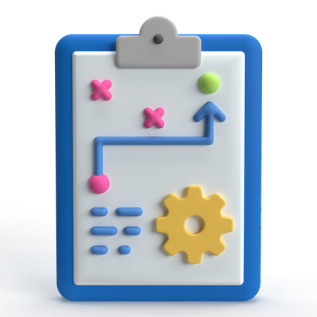 Project Plan  3D Icon