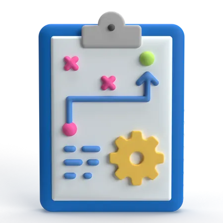 Project Plan  3D Icon