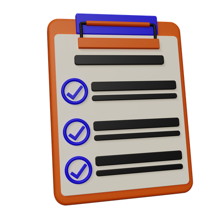 Project Planning  3D Icon