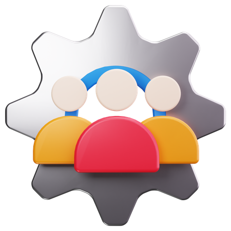Project Roles  3D Icon