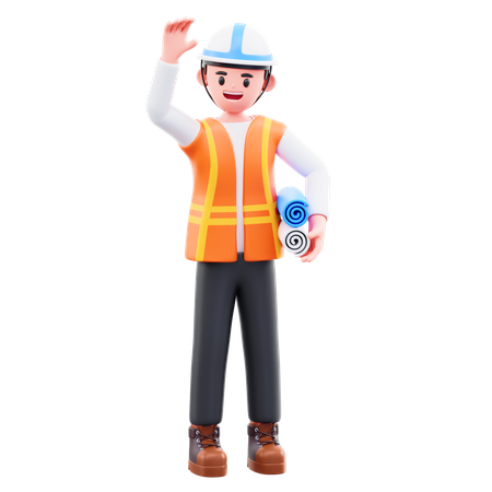 Project Supervisor  3D Icon