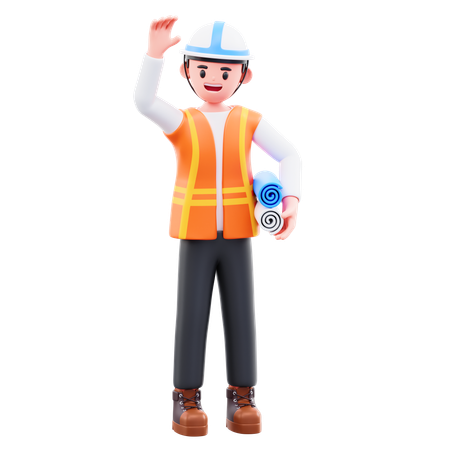 Project Supervisor  3D Icon