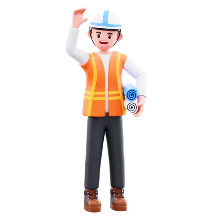 Project Supervisor  3D Icon