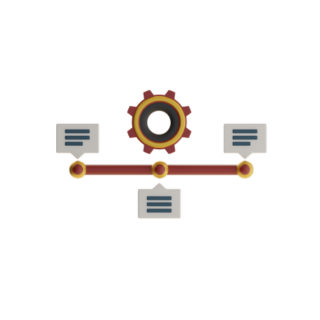 Project Timeline  3D Icon