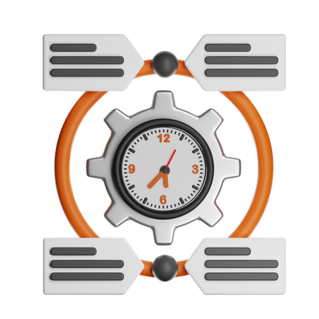 Project Timeline  3D Icon