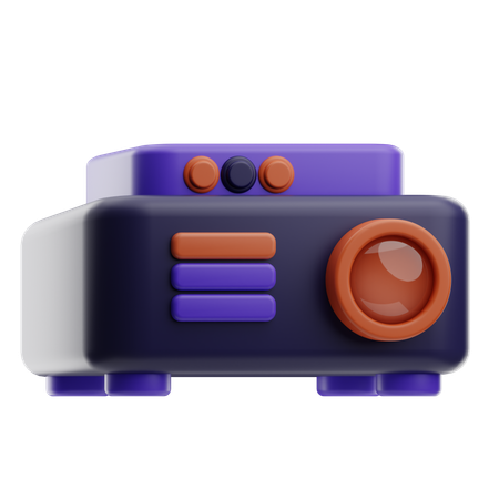 Projecteur  3D Icon