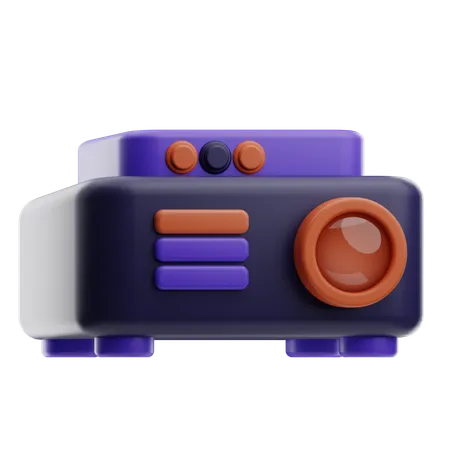 Projecteur  3D Icon