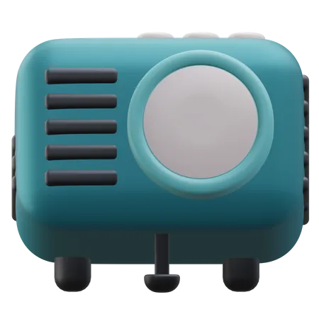 Projecteur  3D Icon