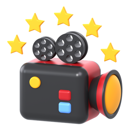 Projecteur de film  3D Icon