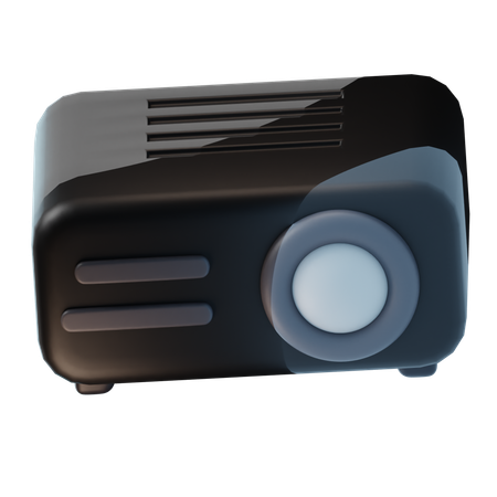 Projecteur de film  3D Icon