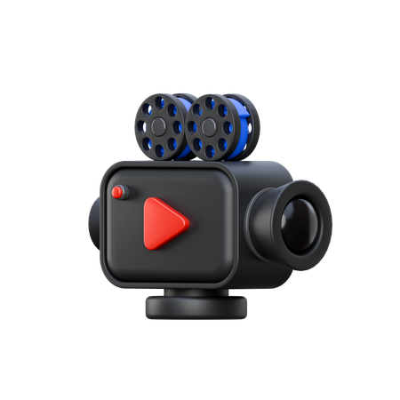 Projecteur de film  3D Icon