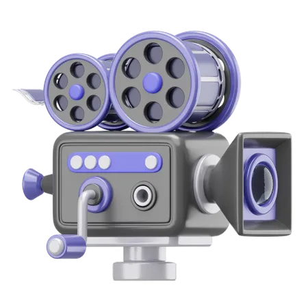 Projecteur de film  3D Icon