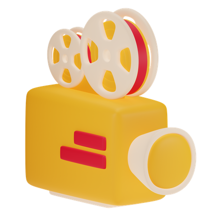 Projecteur de film  3D Icon