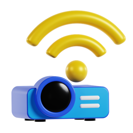 Projecteur sans fil  3D Icon