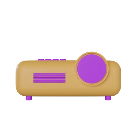 Projector  3D Icon