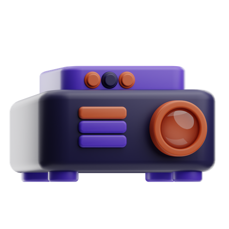 Projector  3D Icon