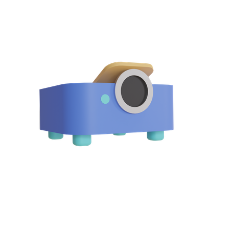 Projector  3D Illustration