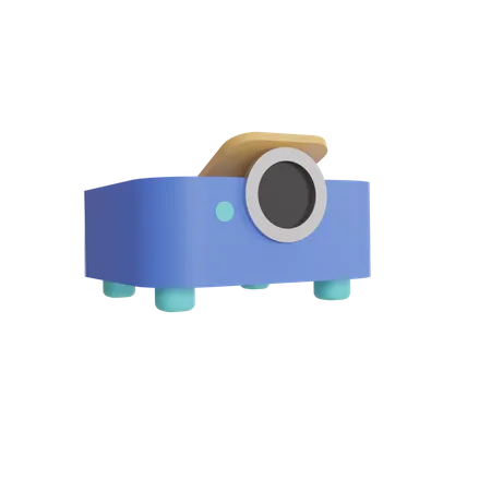 Projector  3D Illustration