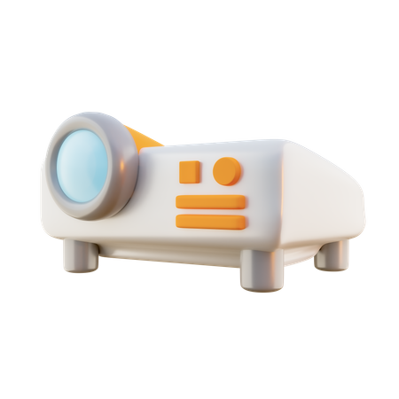 Projector Presentation  3D Icon