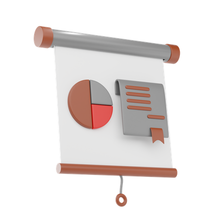 Projector Screen  3D Icon