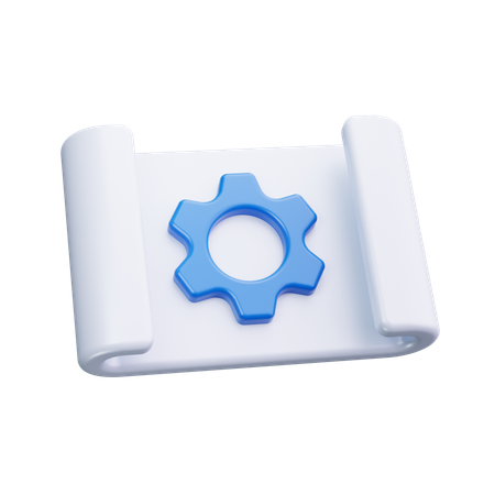 Projektmanagement  3D Icon