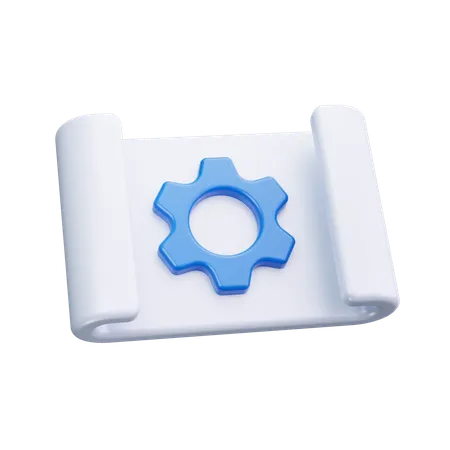 Projektmanagement  3D Icon