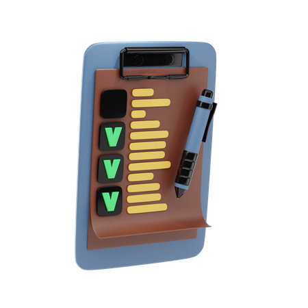 Projektmanagement  3D Icon