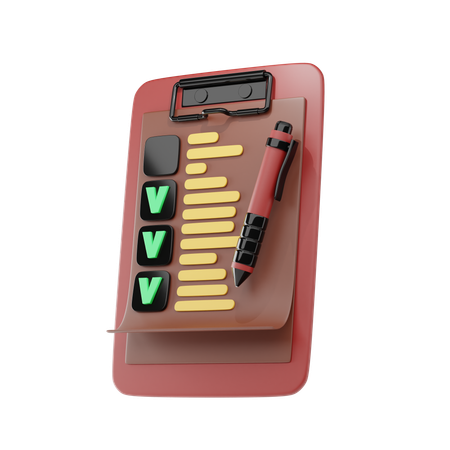 Projektmanagement  3D Icon