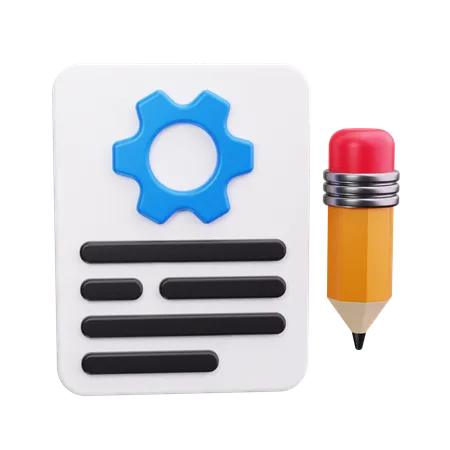 Projektmanagement  3D Icon