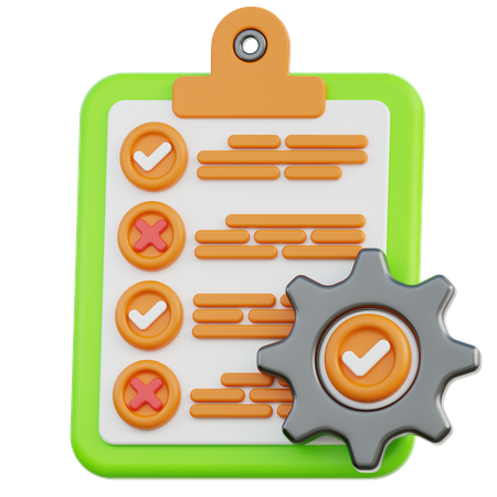 Projektmanagement  3D Icon