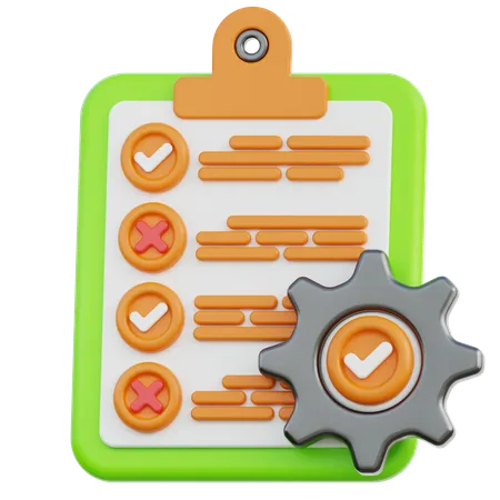 Projektmanagement  3D Icon