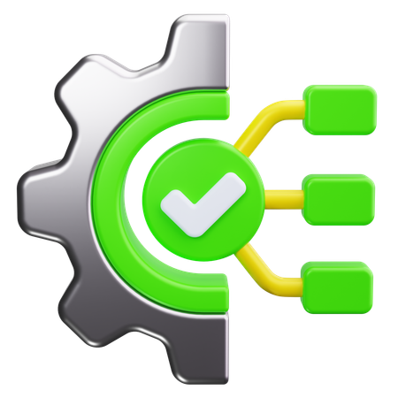 Projektmanagement  3D Icon