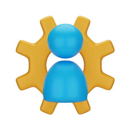 Projektmanager  3D Icon