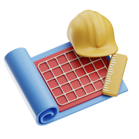 Projektplanung  3D Icon