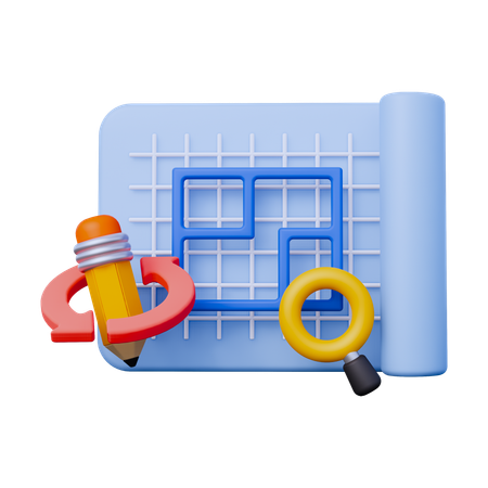 Planta  3D Icon