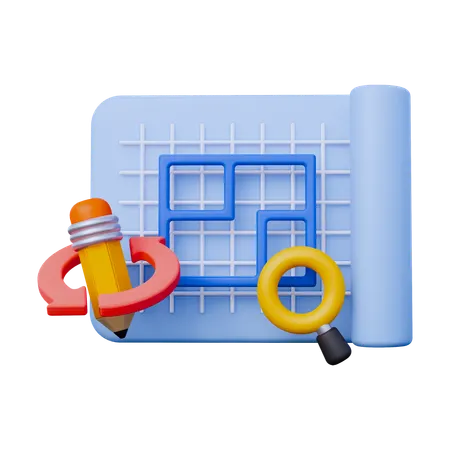 Planta  3D Icon