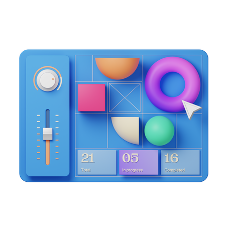 Projeto de design  3D Icon