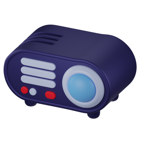 Projetor  3D Icon