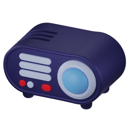 Projetor  3D Icon