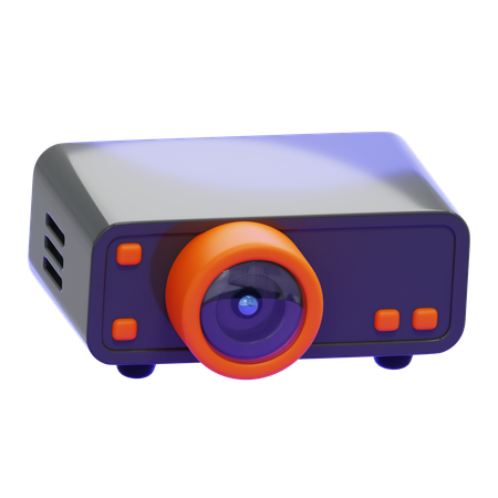 Projetor  3D Icon