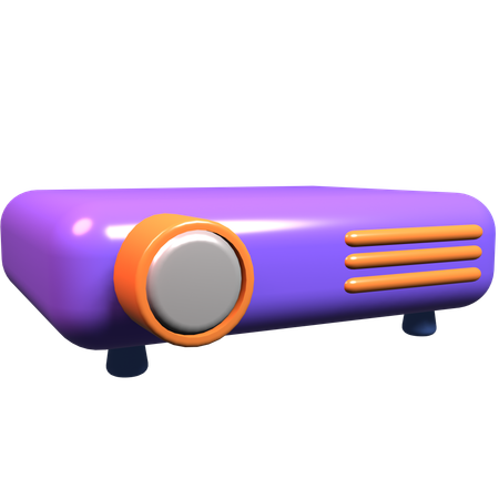 Projetor  3D Icon