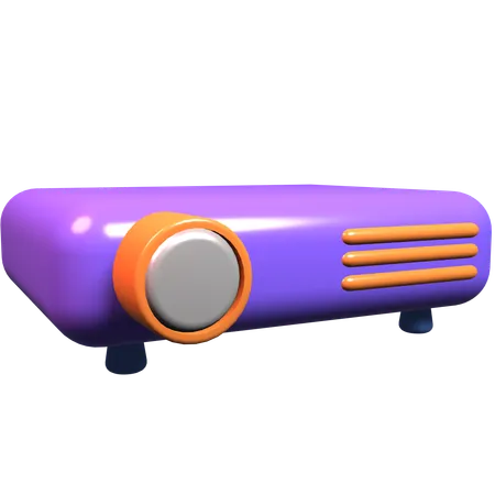 Projetor  3D Icon