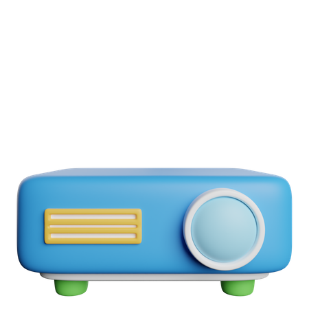 Projetor  3D Icon