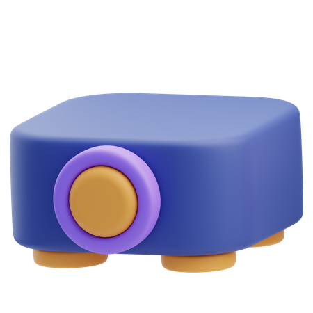 Projetor  3D Icon